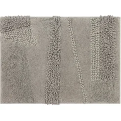 Asymmetrical Cotton Bath Mat, 34 In.-Kirkland's Home Sale