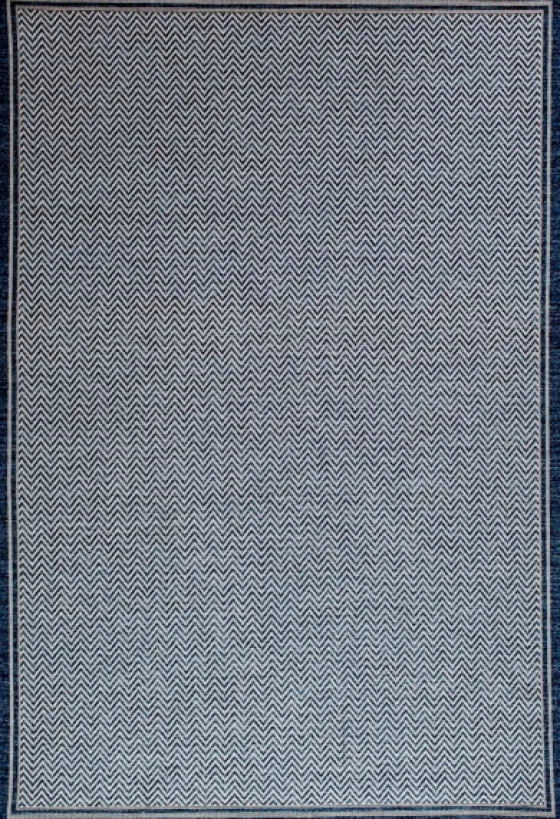 Auckland Chevron Outdoor Area Rug, 5X7-Kirkland's Home Store