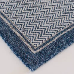 Auckland Chevron Outdoor Area Rug, 5X7-Kirkland's Home Store