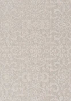 Auckland Damask Outdoor Area Rug, 5X7-Kirkland's Home Cheap