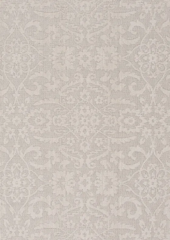 Auckland Damask Outdoor Area Rug, 7X9-Kirkland's Home Clearance