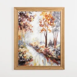 Autumn Trail Framed Art Print-Kirkland's Home Outlet