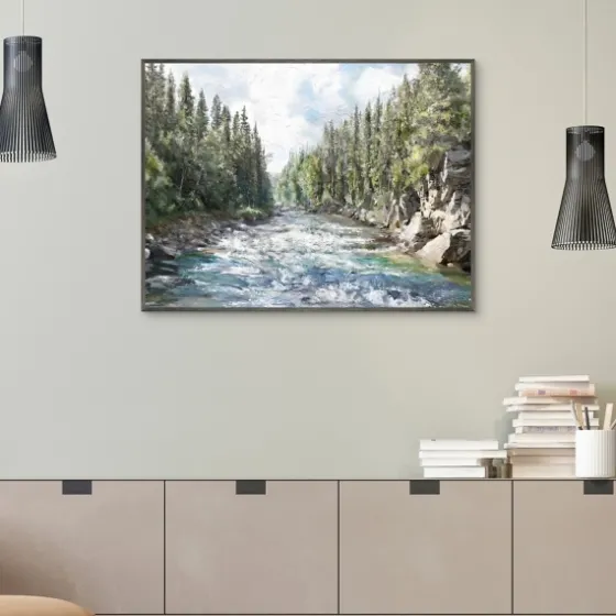 Away From It All Framed Wall Art-Kirkland's Home Cheap