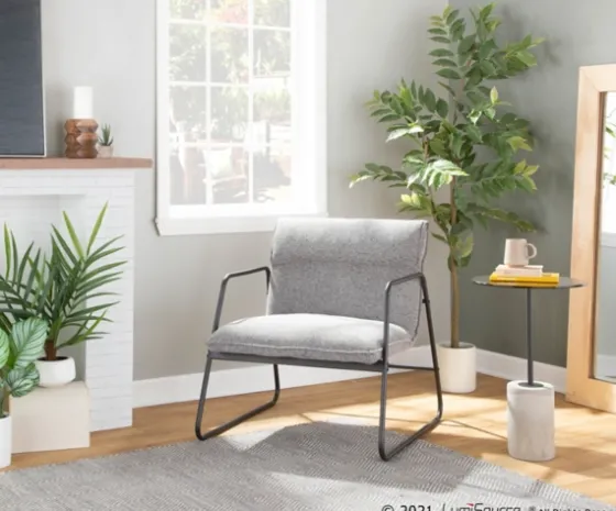 Axel Noise Industrial Accent Chair-Kirkland's Home Cheap
