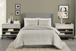 Ayesha Curry Woven Diamonds King 3-Pc. Duvet Set-Kirkland's Home Clearance
