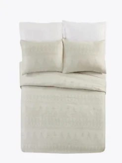 Ayesha Curry Woven Diamonds King 3-Pc. Duvet Set-Kirkland's Home Clearance