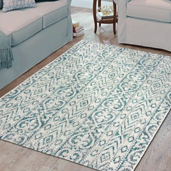 Azure Terrace Sun Shower Outdoor Area Rug, 5X8-Kirkland's Home Cheap
