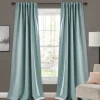 Back Tab Blackout Curtain Panel Set, 95 In.-Kirkland's Home Clearance