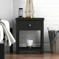 Bailie Wooden Side Table-Kirkland's Home Shop