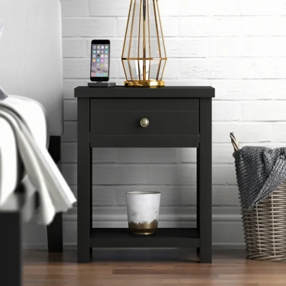 Bailie Wooden Side Table-Kirkland's Home Shop