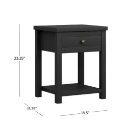 Bailie Wooden Side Table-Kirkland's Home Shop
