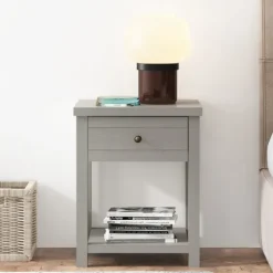 Bailie Wooden Side Table-Kirkland's Home Flash Sale
