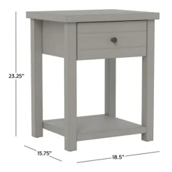 Bailie Wooden Side Table-Kirkland's Home Flash Sale