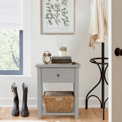 Bailie Wooden Side Table-Kirkland's Home Flash Sale
