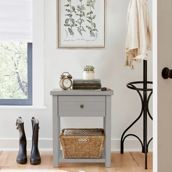 Bailie Wooden Side Table-Kirkland's Home Flash Sale