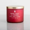 Baked Apple And Caramel Triple Wick Jar Candle-Kirkland's Home Cheap
