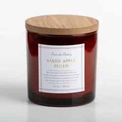 Baked Apple Pecan Triple Wick Jar Candle-Kirkland's Home Clearance
