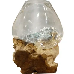Bali Glass And Driftwood Bowl-Kirkland's Home Hot
