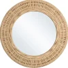 Bamboo Breeze Woven Wall Mirror-Kirkland's Home New
