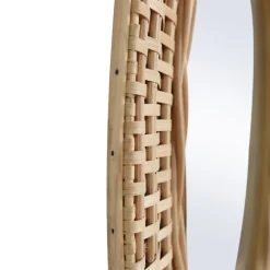 Bamboo Breeze Woven Wall Mirror-Kirkland's Home New