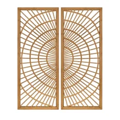 Bamboo Sunburst 2-Pc. Wall Panels-Kirkland's Home Store
