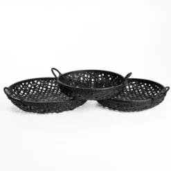 Bamboo Woven Trays, Set Of 3-Kirkland's Home Discount