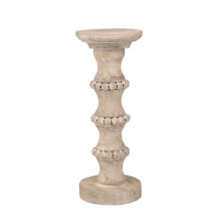 Banded Bead Wood Candle Holder, 13 In.-Kirkland's Home Hot