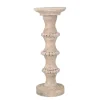 Banded Bead Wood Candle Holder, 15 In.-Kirkland's Home Best Sale