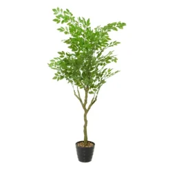 Banyan Tree In Ribbed Rock Planter-Kirkland's Home Shop