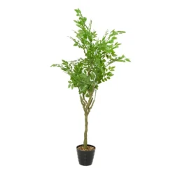 Banyan Tree In Ribbed Rock Planter-Kirkland's Home Shop