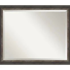 Bark Rustic Char Frame Beveled Mirror-Kirkland's Home Hot