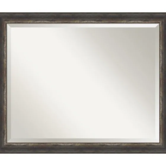 Bark Rustic Char Frame Beveled Mirror-Kirkland's Home Hot