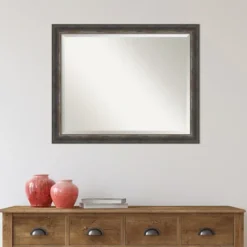Bark Rustic Char Frame Beveled Mirror-Kirkland's Home Hot