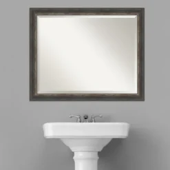 Bark Rustic Char Frame Beveled Mirror-Kirkland's Home Hot