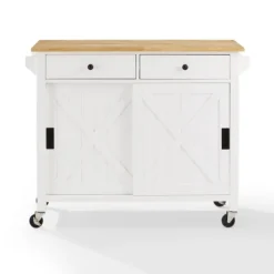 Barn Door Kitchen Cart-Kirkland's Home Online