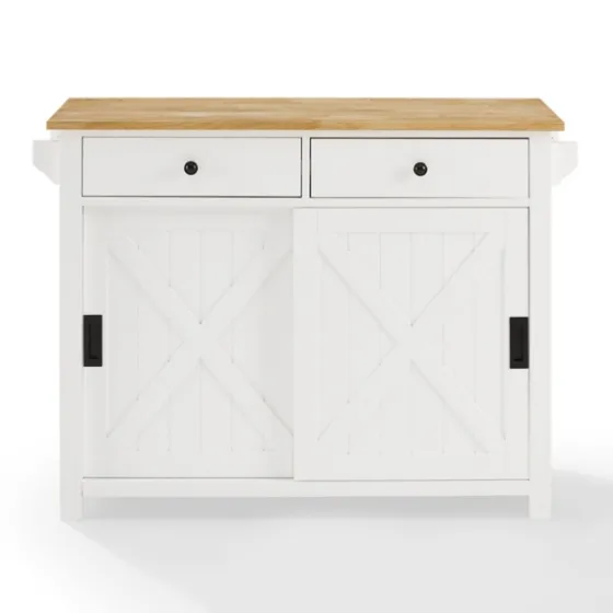 Barn Door Kitchen Cart-Kirkland's Home Online