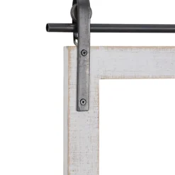 Barn Door Mirror With Shelf-Kirkland's Home Clearance