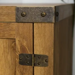 Barnwood Barn Doors Tv Stand-Kirkland's Home Cheap