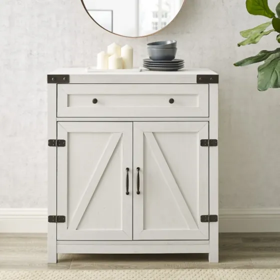 Barnwood Style Wooden Cabinet-Kirkland's Home Fashion
