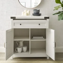 Barnwood Style Wooden Cabinet-Kirkland's Home Fashion