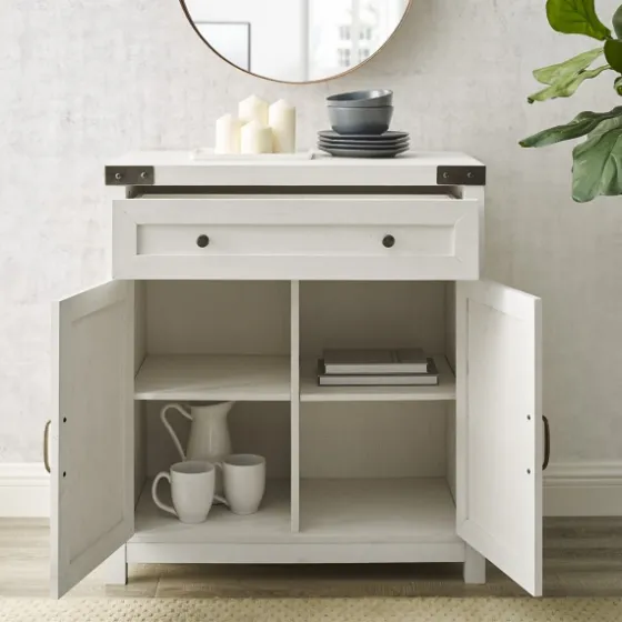 Barnwood Style Wooden Cabinet-Kirkland's Home Fashion