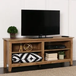 Barnwood Tv Stand, 58 In.-Kirkland's Home Cheap