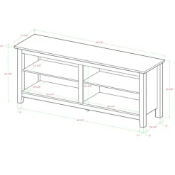 Barnwood Tv Stand, 58 In.-Kirkland's Home Cheap