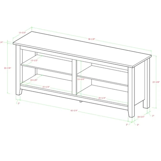 Barnwood Tv Stand, 58 In.-Kirkland's Home Cheap