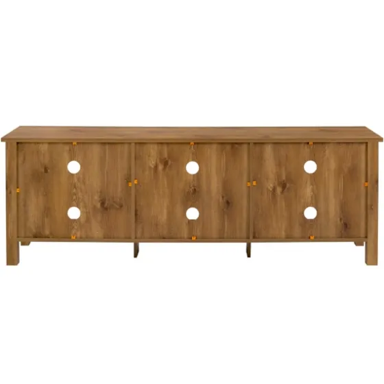 Barnwood Tv Stand, 70 In.-Kirkland's Home Discount