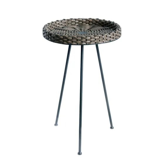 Base Wicker End Table-Kirkland's Home Clearance