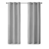 Basketweave Curtain Panel Set, 84 In-Kirkland's Home Discount