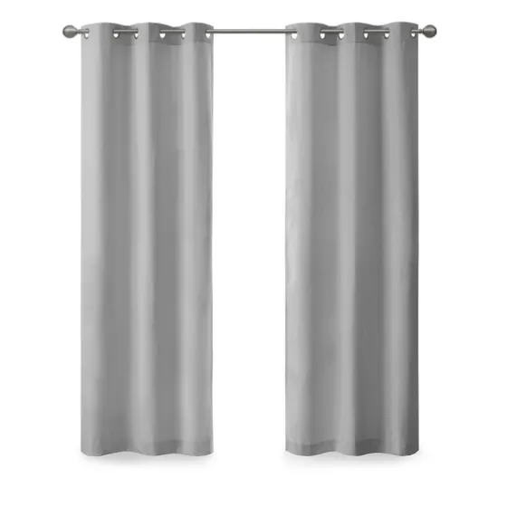 Basketweave Curtain Panel Set, 84 In-Kirkland's Home Discount