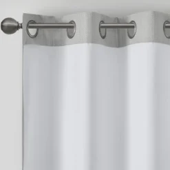Basketweave Curtain Panel Set, 84 In-Kirkland's Home Discount