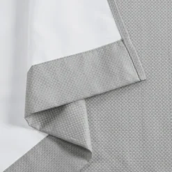 Basketweave Curtain Panel Set, 84 In-Kirkland's Home Discount